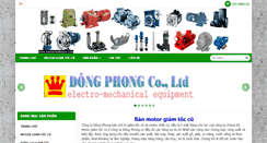 Desktop Screenshot of congtydongphong.com